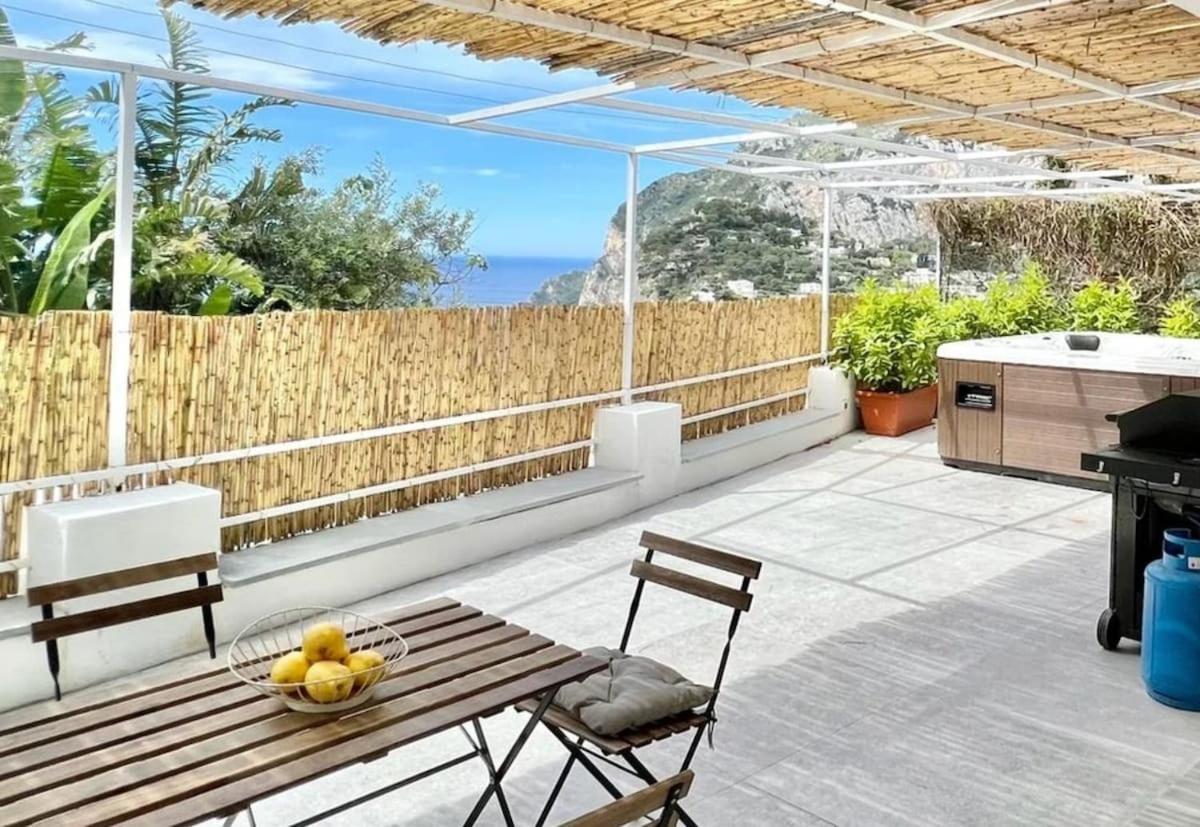 Casa Nannina - Seaview Terrace With Jacuzzi In Capri Lejlighed Værelse billede